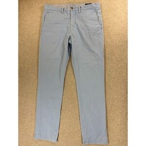 Polo Ralph Lauren Classic Solid Chino Pants (Men's 34x32) Blue